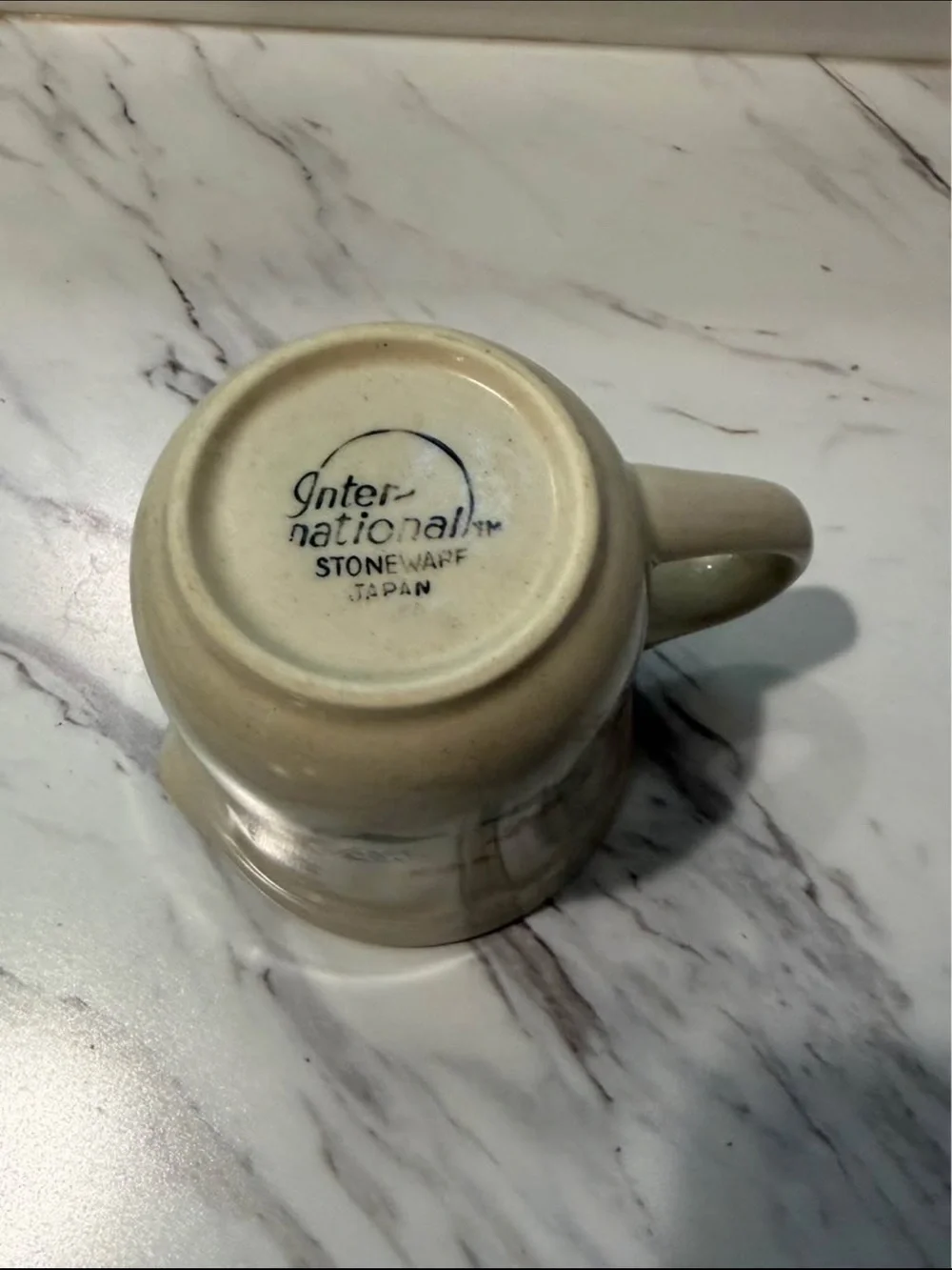 International Heartland Stoneware Creamer Cup Mug